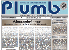 Revista “Plumb” – nr. 7, iulie 2016