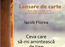 O seară de poveste/povestit. Cu Iacob (Jachi) Florea- LANSARE DE CARTE