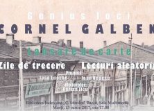 13 iunie 2017- LANSARE DE CARTE – CORNEL GALBEN