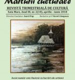 REVISTA MĂRTURII CULTURALE nr. 2/2018