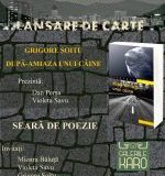Lansare de carte și seară de poezie – 9 nov. 2018