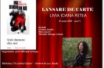 Lansare de carte – Unii demoni din noi – Livia Ioana Retea