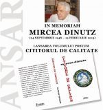 INVITAȚIE – Eveniment MIRCEA DINUTZ la Focșani